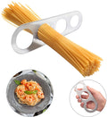 4 Serving Portion Eco-Friendly Stainless Steel Spaghetti Measurer Pasta Measuring Tool for Home Kitchen Use