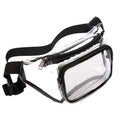 Wholesale Customizable clear Fanny Pack Wholesale Customize logo Waterproof Cute Transparent Pvc clear Fanny Pack