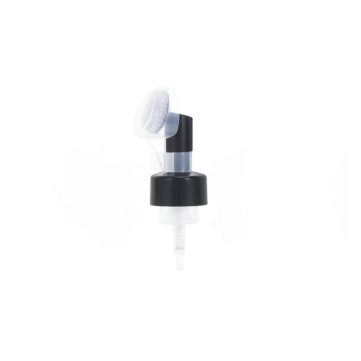 Cosmetics Silicone Brush Foam Pump 42/410 43/410 Plastics Mousse Cleansing Pet Cleaning Soap Pump Brush