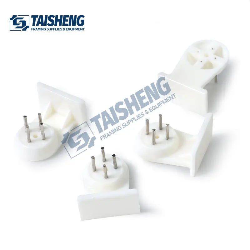 TS-H39 Plastic Picture Hanger Iron Wall Hangers with Concrete Hooks No Damage to Nail Plain Finish for Picture Frame