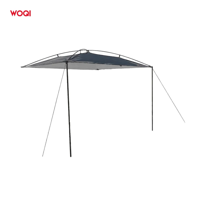 WOQI Portable Car Extension Roof Tent Manufacturer's Hard Top Shell Shade Outdoor Rear Awning Side Camper Umbrella China