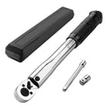 YUHANG 1/4 Inch Drive Carbon Steel Click Torque Wrench 20-200 In.-lb. Range CE Certified 3-Year Warranty DIY Customizable OEM