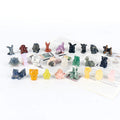 Wholesale Natural Gemstone Carving Animal Mini Crystal Cavings for Home Decoration