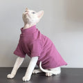 Hairless Cat Clothes for Devon Sphynx Cat Coat Warm Sweatshirt Kitten Puppy Outfits Pet Clothes for Cats