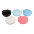 Round Orthodontic Invisible Braces Box Dental Retainer Box With Mirror Dental Aligner Case Orthodontic Retainer Box