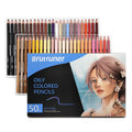Meihui Skin Tone Colored Pencil 50 Colors Oil Based Fresh Tint Colored Pencil Set MegaBDM