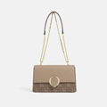 New PVC Leather Chain Small square Messenger Bag Suitable for Work and Commuting a Single-shoulder Bag