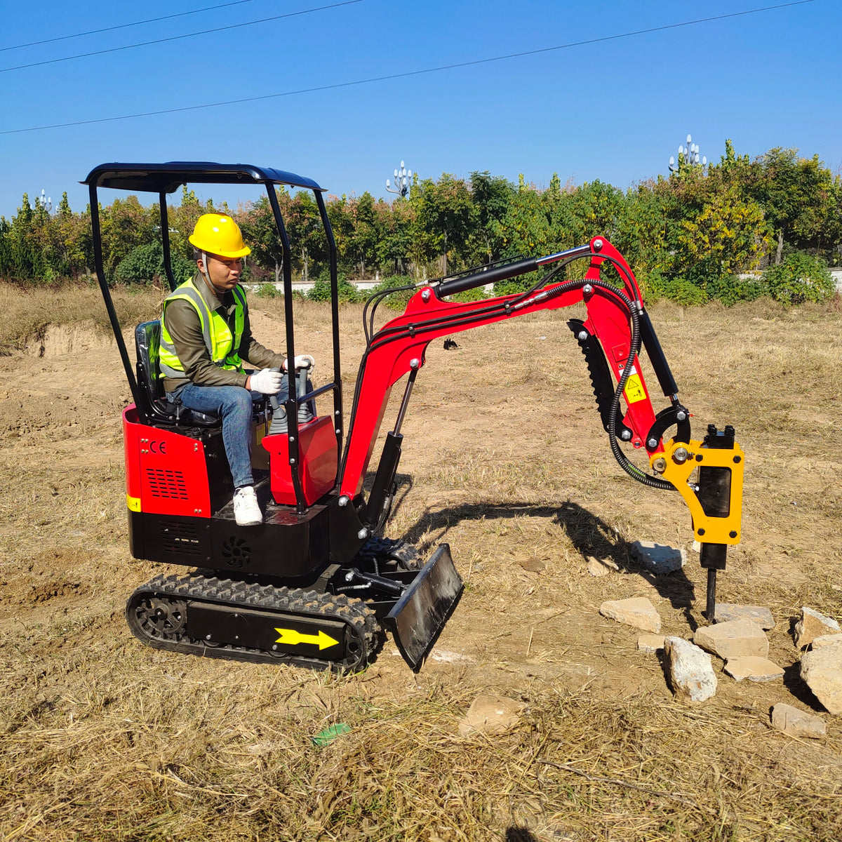 NEW Wheel-crawler Excavator 1ton Cheap Price Mini Excavator with Cab MegaBDM