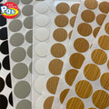 PRODIGY P12Y21 21mm Round Wood Furniture PVC/Plastic Removable Screw Cover Sticker Self-Adhesive with Mail Packing