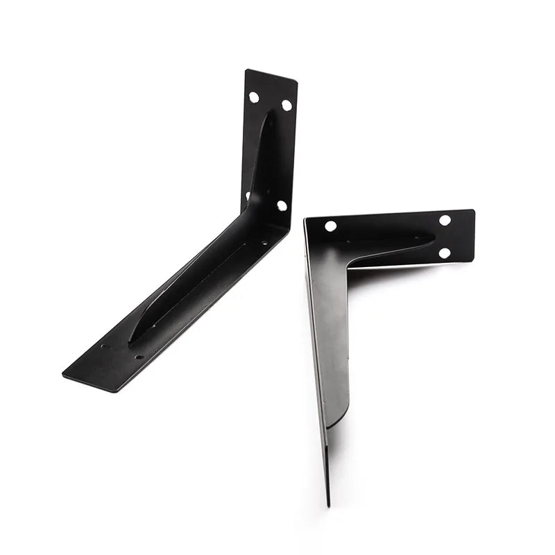 Manufacturer Heavy Duty Cast Iron Shelve Furniture Stainless Steel Wall Mounted Metal Triangular Partition Bracket