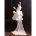 2025 Summer New Women's Dress Tube Top Bow Evening Dress Ladies Birthday Dress