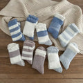 Plus Velvet Thick Tube Home Warm Floor Sleep Silica Gel Non-slip Coral Fleece Socks