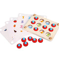 Children Thinking Logic Training Left Right Brain Development Early Educational Toys Matching Memory Wooden Toy
