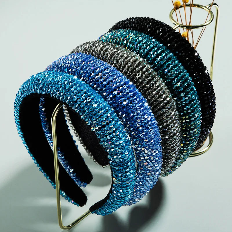 Wholesale Headband Crystal Hair Band Rhinestone Headband  for Women Girl