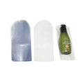 Factory Stock Small Size  Clear Transparent Round Arc Heat Shrink Bags PVC Shrink Plastic Bags for Cosmetics