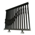 Customized BH Railing Product BH-F206 Modern Decorative Aluminum Fence Railing Panels with Multi-color Options Lifetime Warranty