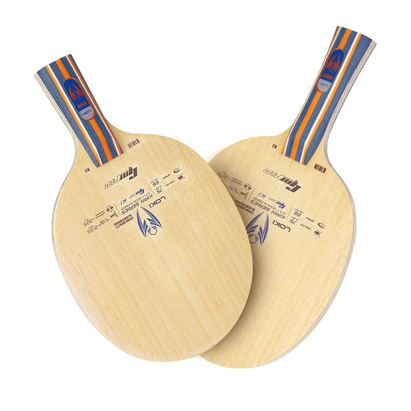 Loki K1 Carbon Table Tennis Blade Professional Ayous Wood 7-Ply Stable Ping Pong Racket Blade for Beginners & Training MegaBDM
