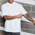Wholesale Custom T-shirt Cotton Short Sleeve Crew Neck Heavyweight t Shirt Mens Drop Shoulder T-shirts Cropped