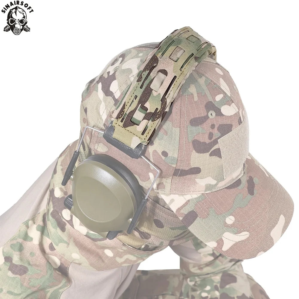 Outdoor Modular Nylon Headset Cover Headband for General Tactical Earmuffs Molle Hunting Headphone Cover