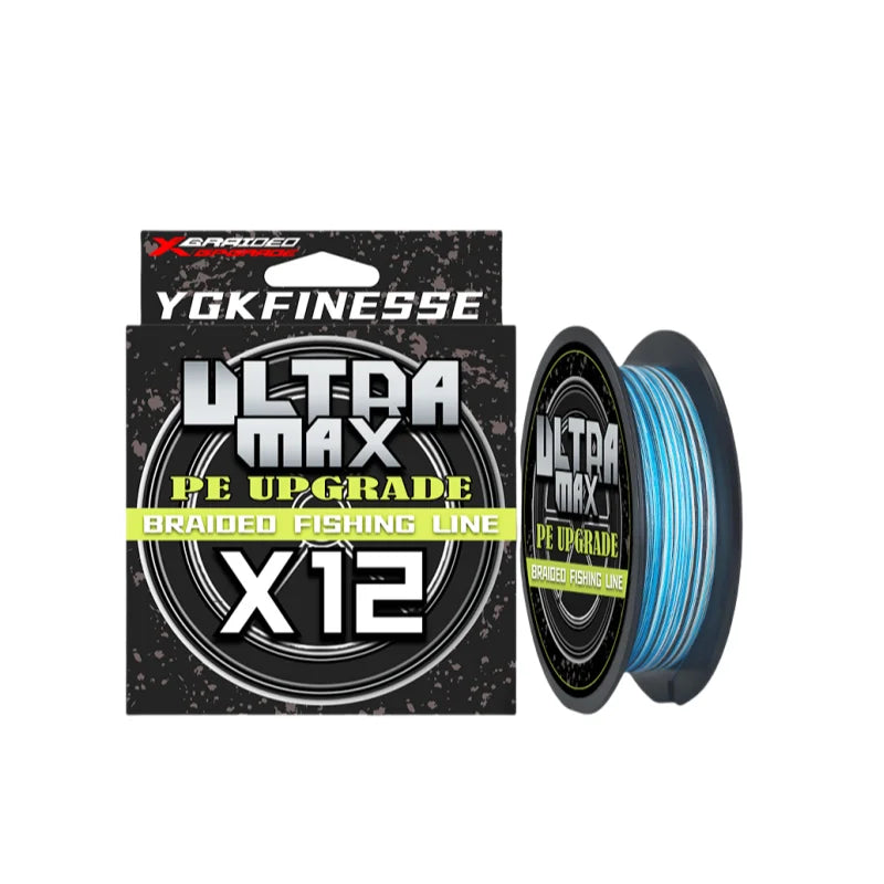 Super Strong 150M/200M Saltwater Multifilament Fishing Line 12 Strands Braided Wire PE Thread for Lake Fishing