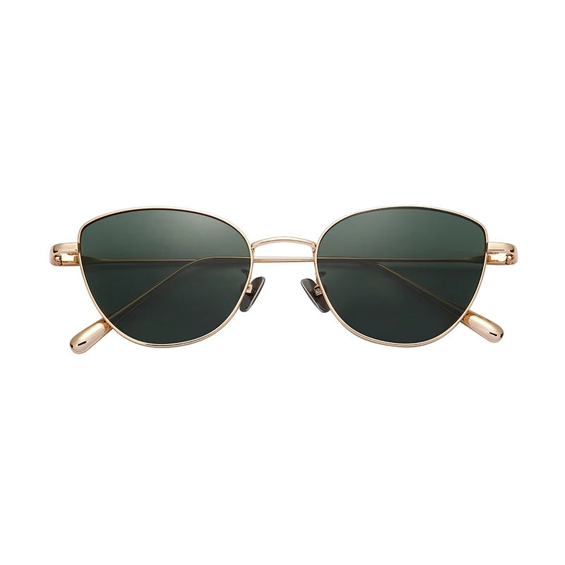 High Quality Trendy Designer Custom Men Anti UV Oversized Metal Frame Sunglasses Fashion Eyewear Shades