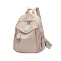Women's Designer Anti-Theft  Backpack Solid Embroidered Minimalist Bagpack for School Travel Strap Carrying System Ladies