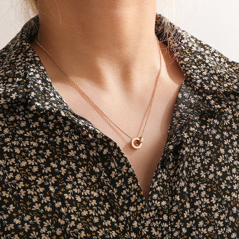 Wholesale Ecg Heartbeat Pendant Necklace Jewelry for Girls