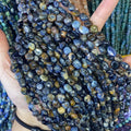 Natural AA Pietersite 6*8mm Beads Oval Irregular Shape  Gravel Pebble  Healing Energy Stone for Necklace Bracelet Making