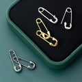 Men and Women Simple Paper Clip Short 925 Sterling Silver Hoop Earrings