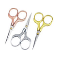 Handmade Retro Plum Blossom Embroidery Scissors Industrial Stainless Steel Household Office Tea Bag & Window Flower Metal Shears