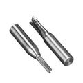 Jinchuan ODM/OEM Customizable CNC TCT Straight Flute Woodworking End Mill Router Bits 8mm 12.7mm Shank Durable Burr-Free