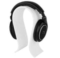 Custom Acrylic Fabrication Manufacturer Gaming Headset Holder Desk Display Hanger Acrylic Headphone Stand