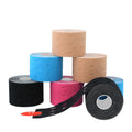 Free Samples Punched Elastic Kinesiology Therapeutic KT Tape for Knee Shin Splints Shoulder and Muscle