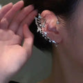 In Stocks Latest Design No Ear Piercing Earring Jewelry Fashion Fine Jewelry Cuff Butterfly Elf Earring for Women