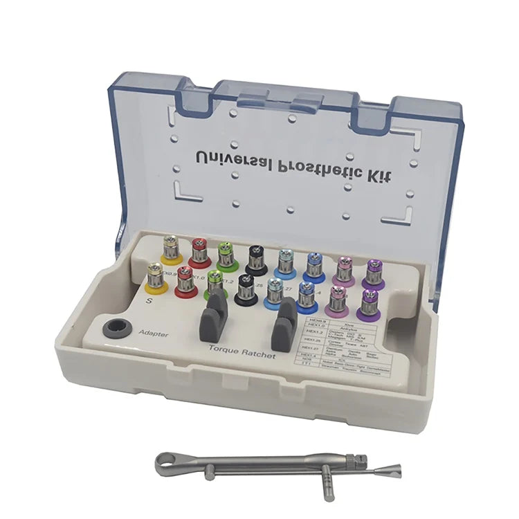 LK-U101C Dental Clinic Universal Implant Fixture System Prosthetic Screw Remover Kit Price