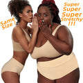 Shanhao Ready to Ship Women's Plus Size Underwear High Stretch Organic Cotton Modal Panties