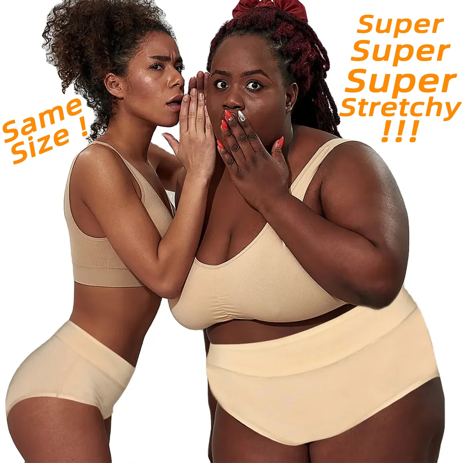 Shanhao Ready to Ship Women's Plus Size Underwear High Stretch Organic Cotton Modal Panties
