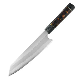 8 Inch Kiritsuke Knife JDH Damascus Kitchen Knife 67 Layers Damascus Steel with Resin Acrylic Handle