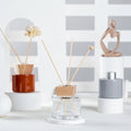 Luxury 100ML 150ML 200ML 250ML Matte Colorful Diffuser Glass Bottle Empty Reed Diffuser Bottle