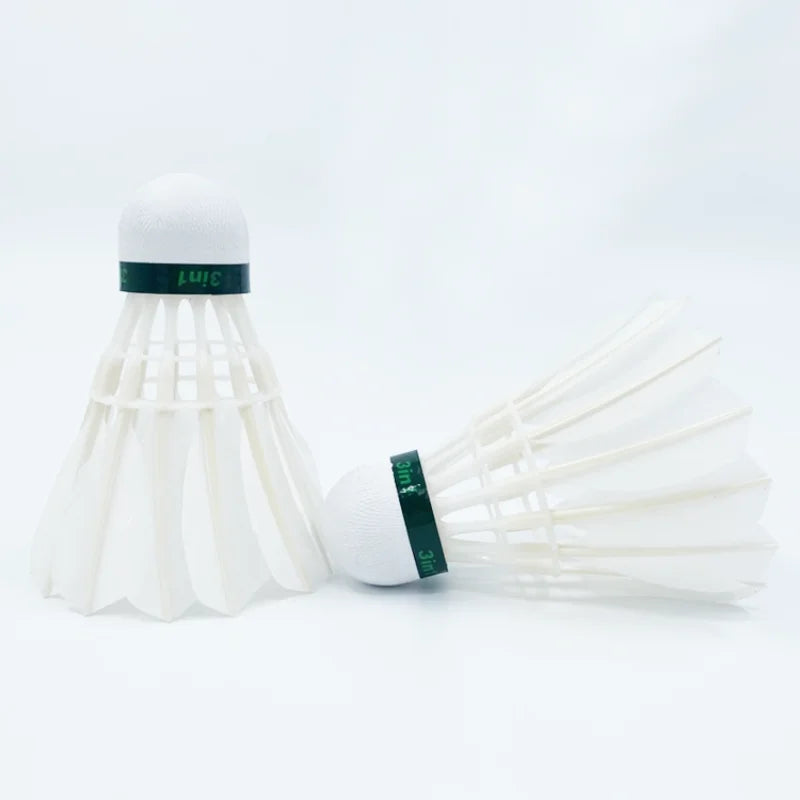 Cock Badminton High Stability  China Goose Feather China Wholesale Badminton Shuttlecock for Sports Training