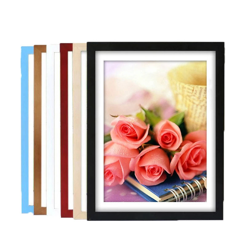 16 Inches Large Size Personalized Family Gift Customized Natural Wooden Picture Display Wooden Photo Frame