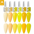 JTING Gel Nail Polish Colour Uv Gel Set 6pcs/kit Manicure Nail Supply Private Label Nail Gel Polish Box Cruelty Free Esmaltes