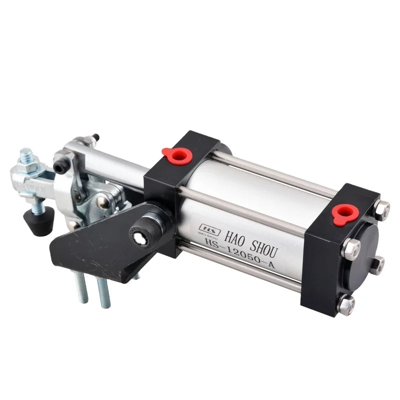 HS-12050-A Pneumatic Clamp air Toggle Clamp Holding Capacity 91KG/200LB 1/8''Inlet Similar to 807-U From China Factory