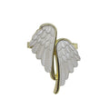 Gold and Silver Angel Wings Metal Napkin Rings Eco-Friendly Party Tableware