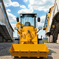 Mini Retroescavadeira Rebocavel Retro Escavadora with Wheel Loader Moving Type Core Engine Components