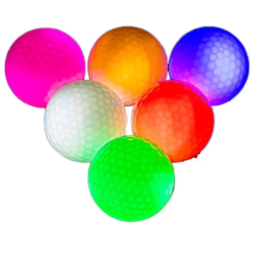 Hot Selling Golf Play Hitting Lighting Golf Balls Custom Led Electronic Golf Balls