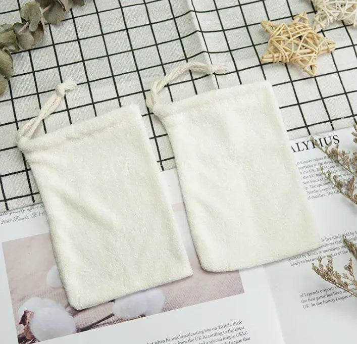Soap Exfoliating Bag Soft Soap Saver Pouch Shower Soap Bag for Shower Foaming Exfoliating Washing
