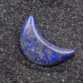 HZ Natural Crystal Healing Stones Folk Crafts Moon Set Lapis Lazuli