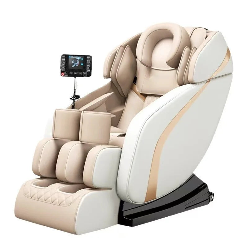Luxury Zero Gravity  Shiatsu Massage Recliner Chair Full Body AI Control Body Scan Extension Heat Application Foot PU
