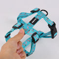 OKEYPETS Custom Adjustable Polyester Webbing Soft Touch No-Pull Design Own Dog Harness